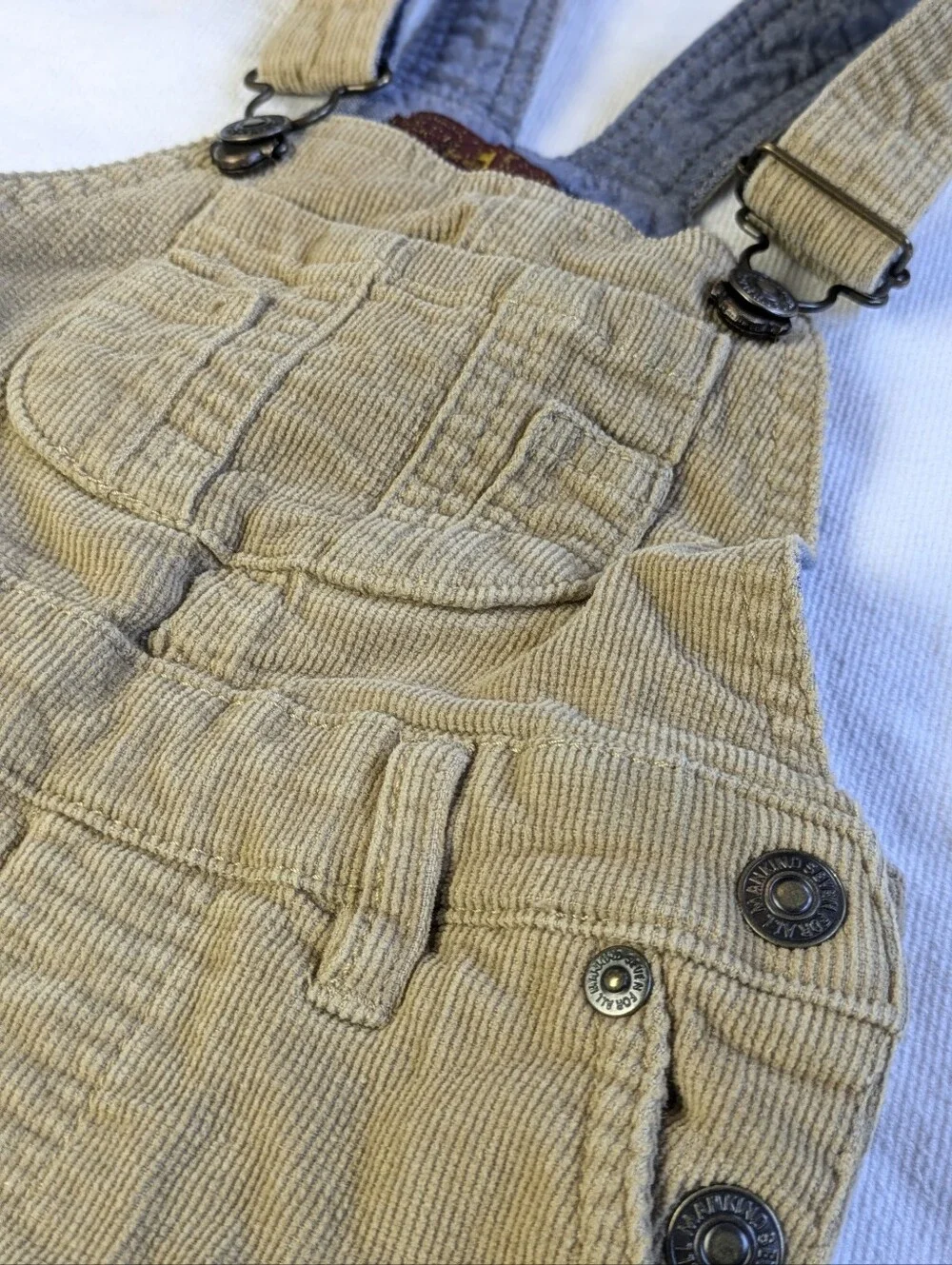7 For All mankind Toddler Corderoy Overalls